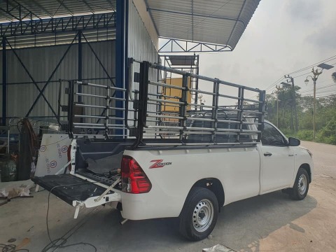 คอกแป๊ปน้ำ 2 ชั้น แบบพับครึ่งได้